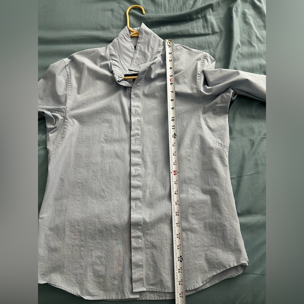 Lululemon Long Sleeve Button Down Medium Light Bl… - image 3